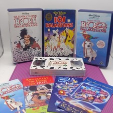 101 DALMATIONS VHS 102 Dalmations Liveaction Animation Walt Disney Bundle Boxset