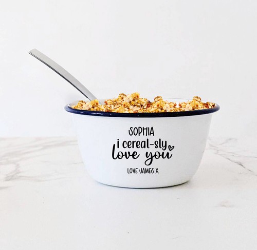 Personalised engraved enamel - personalised,