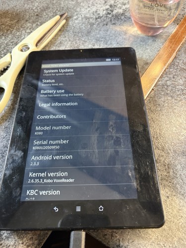Kobo vox reader - vox, e