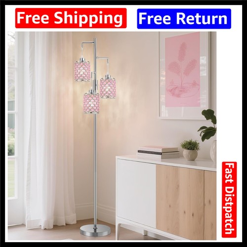 Gyrovu pink crystal floor lamp - gyrovu,