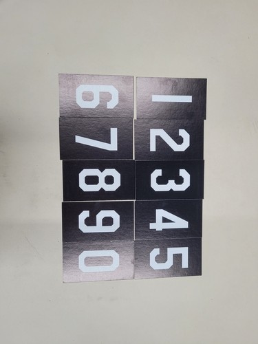 Hymn board numbers 2in x - -,