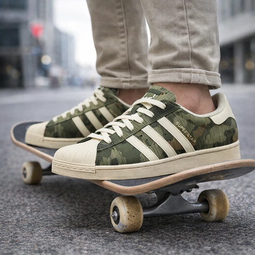 Adidas superstar adv - adv, camo