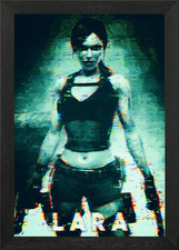 Lara Croft Framed Wall Art