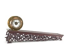 French Mystery Gravity Driven Brass Incline Rolling Clock - No Spring or Battery