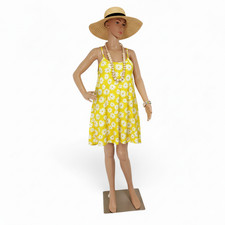 Realistic Full Body Female Mannequin with Base, Poseable Head & Arms – F1