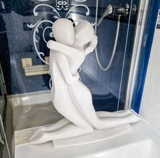 Large Bathroom White Marble