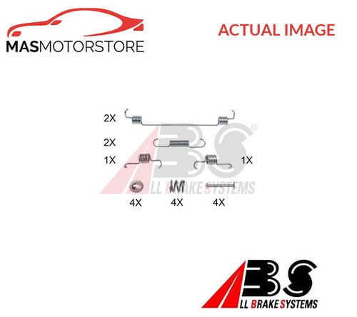 Brake drum shoes fitting kit - drum,