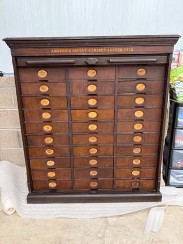 19th century amberg mahogany - amberg,