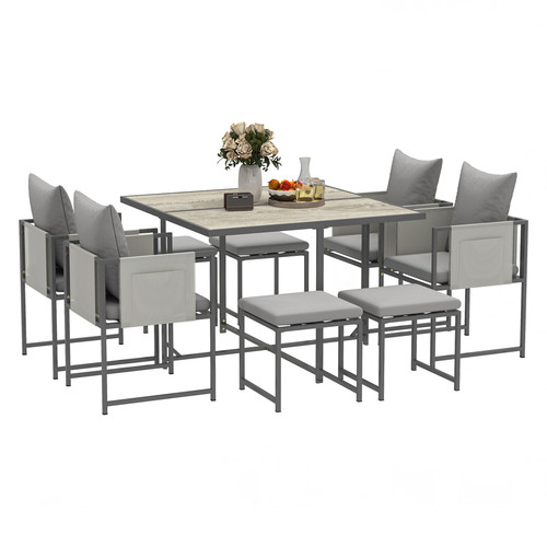 Seater rattan garden dining - garden,