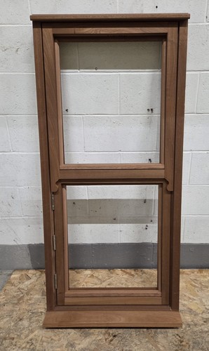 Sapele mock sash - sapele, solid