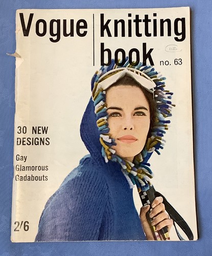 Vogue knitting book 63 - book, no.