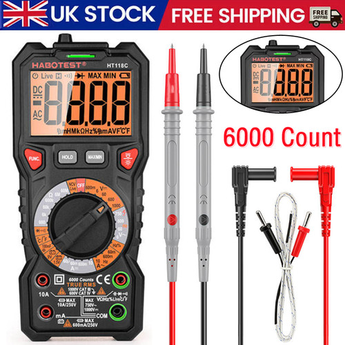 Digital multimeter 6000 count - multimeter,