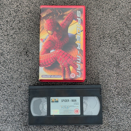 Columbia spider man vhs pal - columbia, 12
