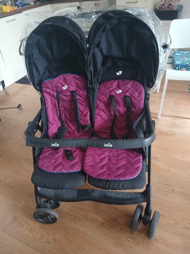 Joie aire twin pink blue - aire, pink/blue