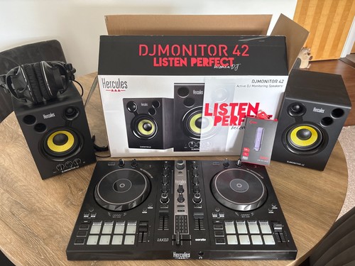 Hercules monitor42 full - dj, kit