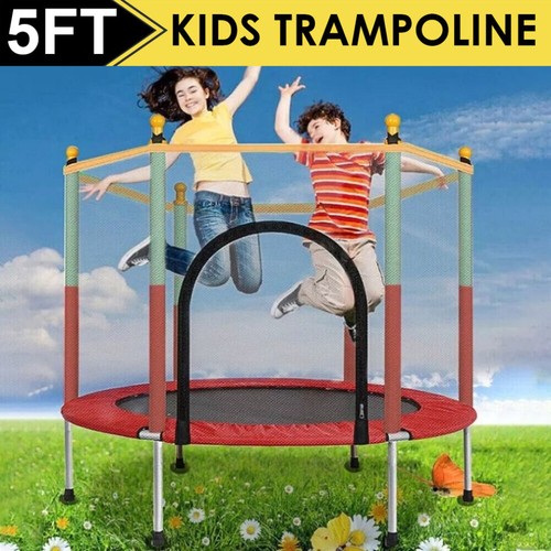 5ft kid trampoline with - kid, safety