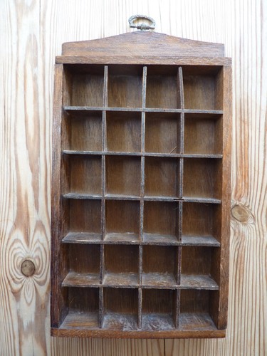 Vintage wooden thimble - wooden, 24