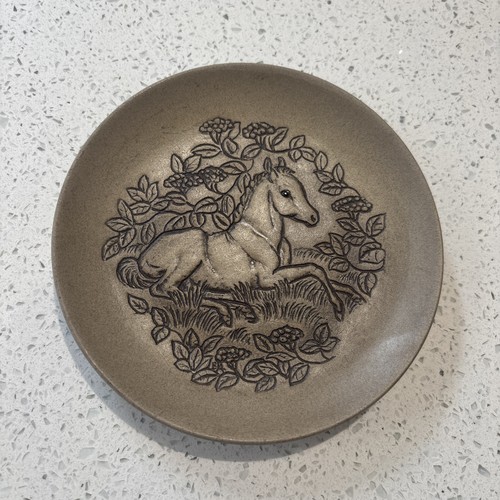 Poole pottery stoneware plate - poole,