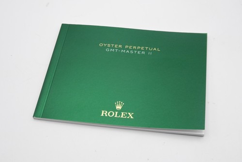 Rolex gmt master booklet - ii,