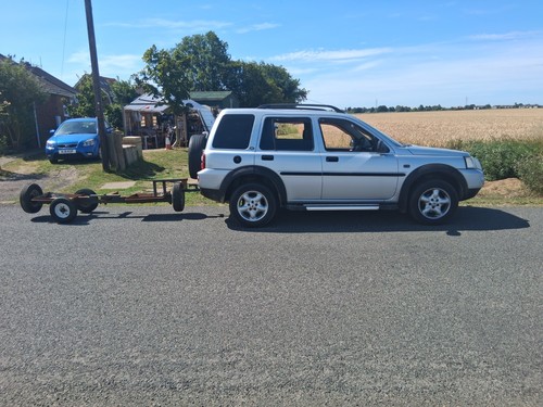 Car recovery towing dolly - car,