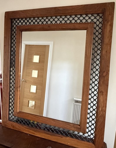 Rectangular moroccan wooden - moroccan,
