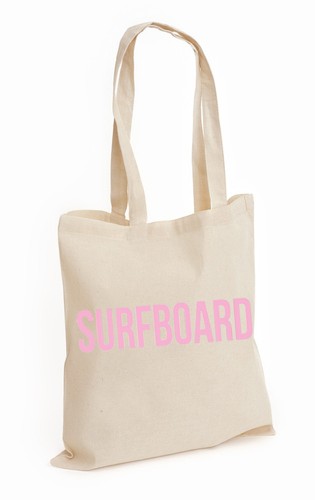 Surfboard 100 cotton - cotton, bag