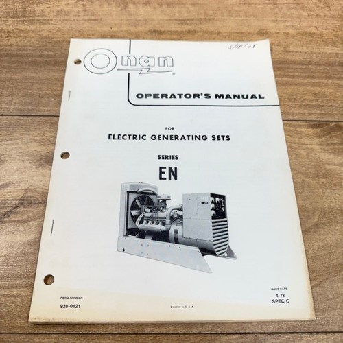 Onan generator original oem - generator,