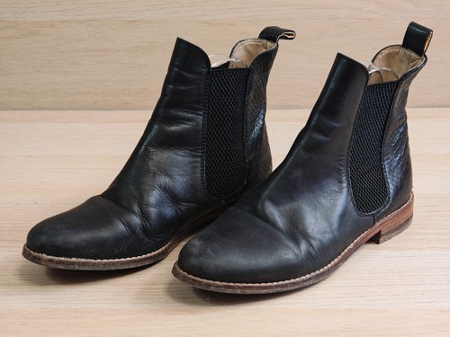 Joules womens black chelsea - black,