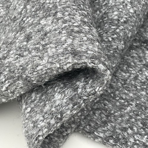 Light grey boucle - light, boiled