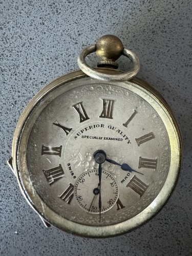Antique swiss 18ct gold - 18ct, pocket