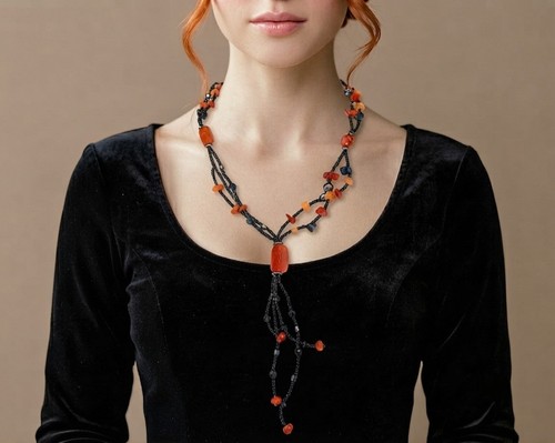 Real red carnelian - ,, agate