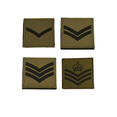Olive subdued british army - 2x,