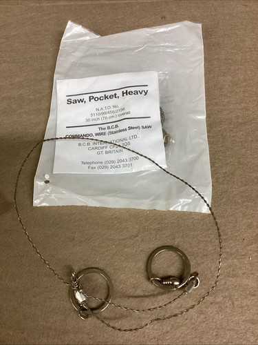 British army wire saw - 2,
