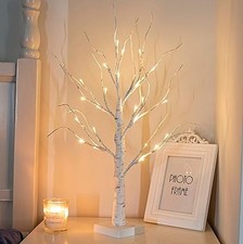 White twig christmas tree - twig,