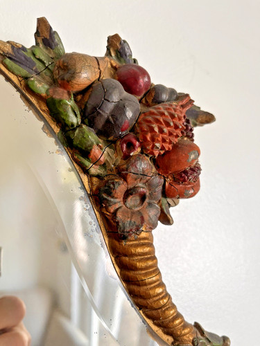 Large wall hung antique - large,
