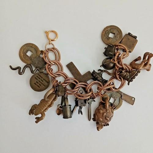 Vintage brass tone - vintage, chunky