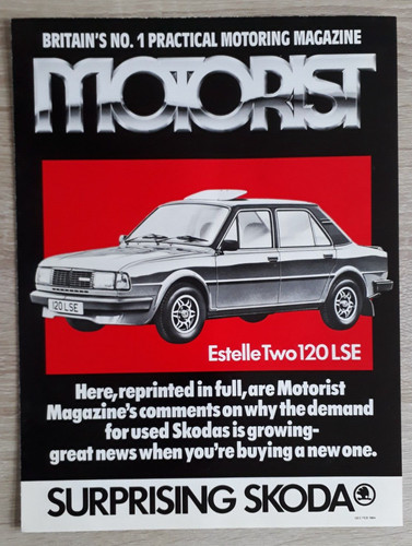 Skoda estelle two 120lse test - estelle,