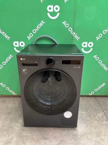 11kg washing machine black - lg,