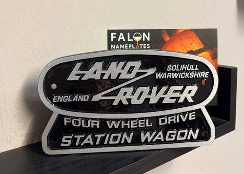Land rover badge cast - rover,