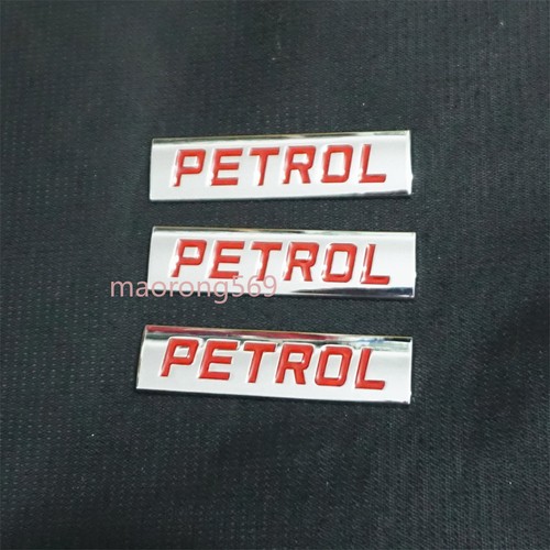 Chrome petrol silver red - 3x,