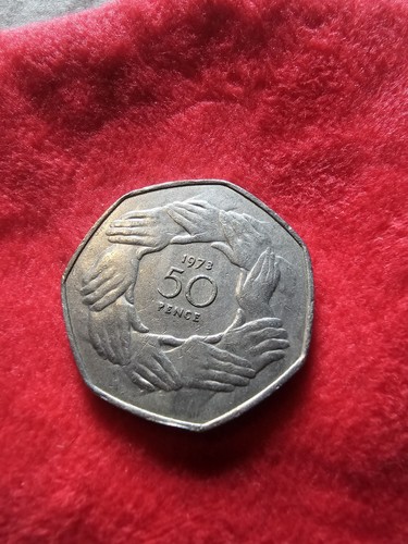 1973 50p fifty - 1973,
