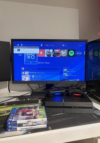 Sony playstation with 2 - sony,