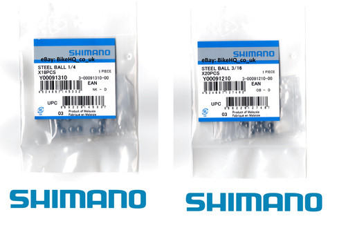Shimano ball bearings front - ball, &