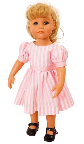 Frilly lily candy stripe dress - candy,