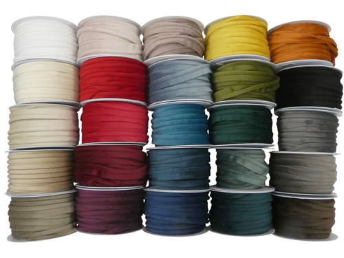 Plain velvet piping - plain,