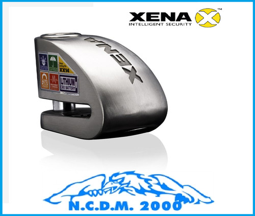 Disc lock with alarm - alarm, xx14