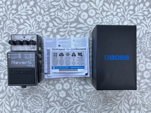 Boss reverb pedal - boss, rv-6