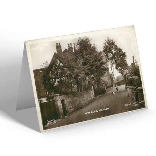 Notelet vintage derbyshire - notelet,