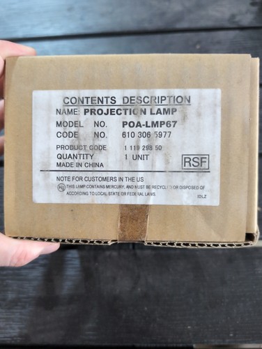 New sanyo poa - sanyo, poa-lmp67