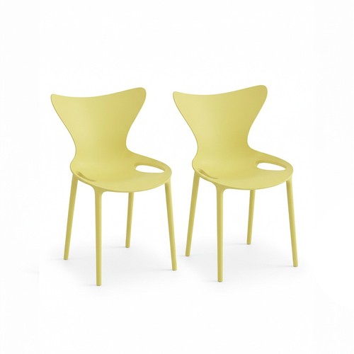 Plastic stackable modern - plastic,